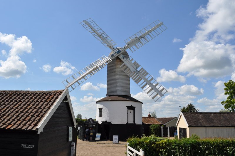 Saxtead Green Post Mill