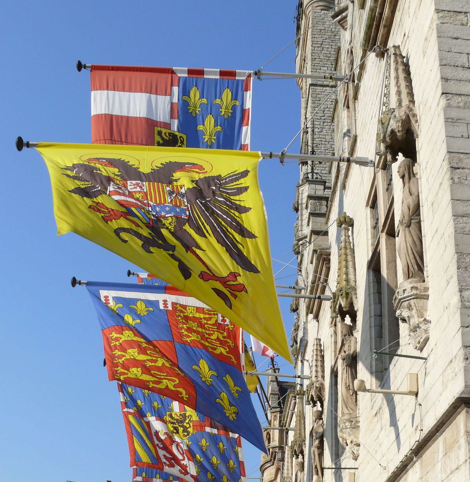 Stadhuis en Lakenhalle Dendermonde