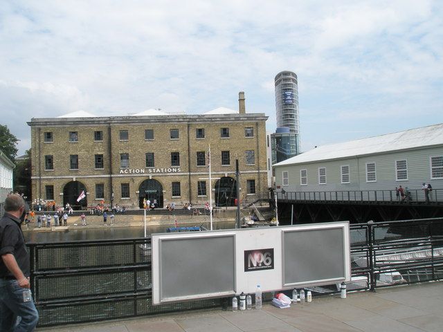 Action Stations at Portsmouth Historic Dockyard