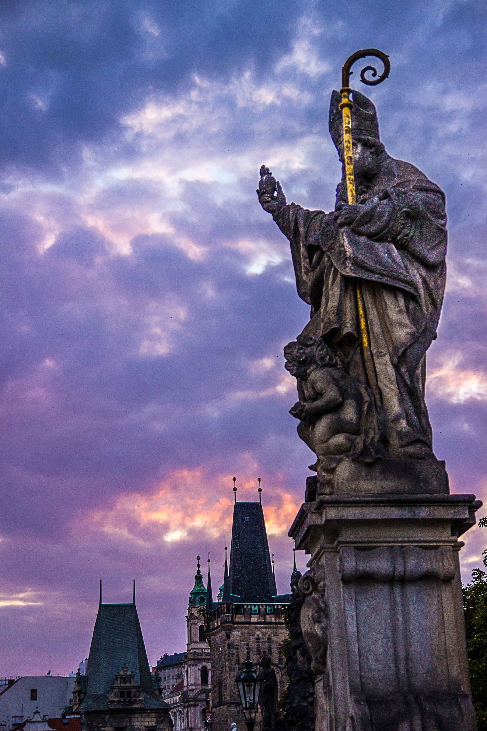 The Lesser Town Bridge Tower