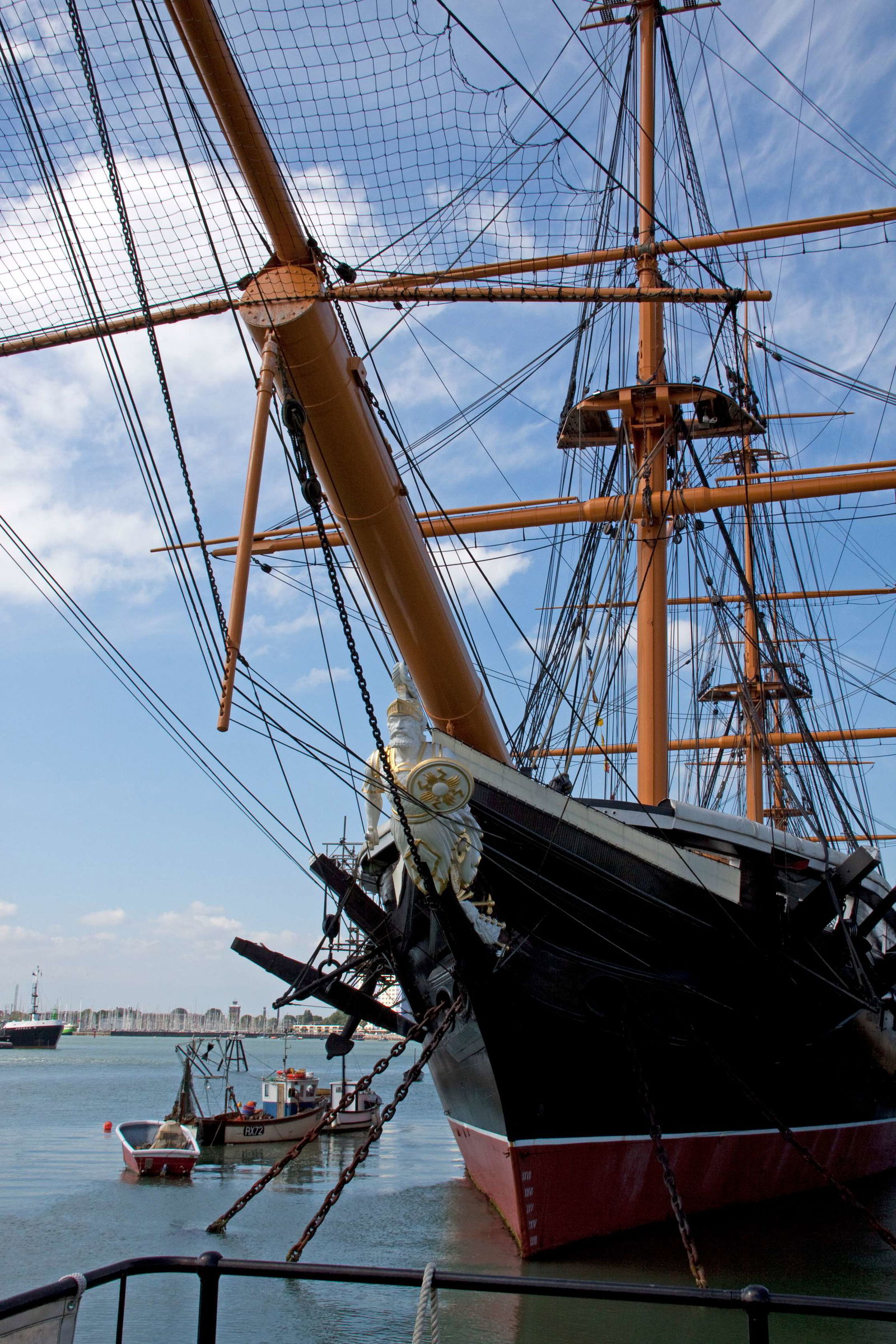 HMS Warrior at Portsmouth Historic Dockyard