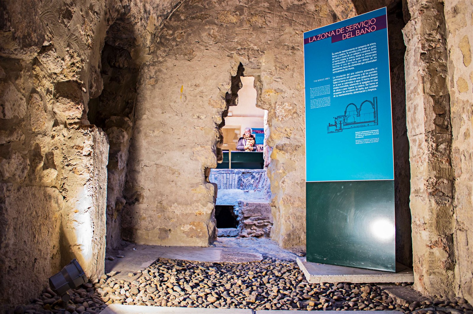 Baños del Alcázar Califal de Cordoba