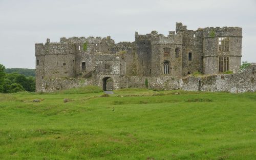 Carew Castle and Tidal Mill