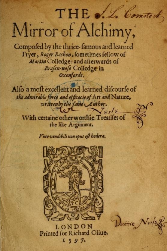 Museum of Alchemy - Speculum Alchemiae