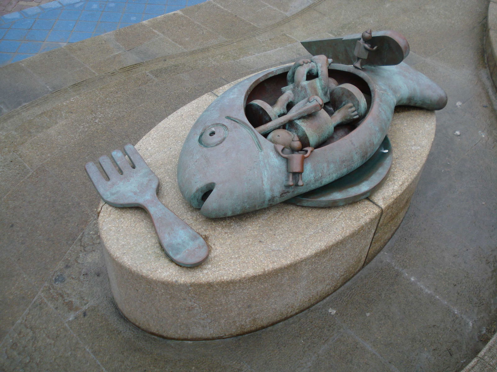 Sculptures by the sea