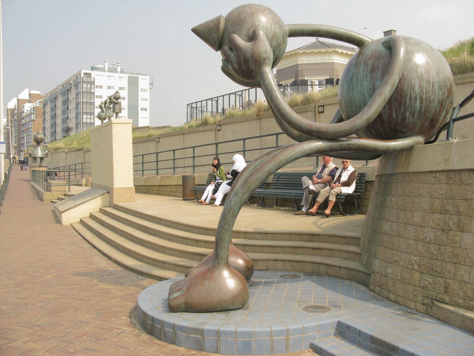 Sculptures by the sea