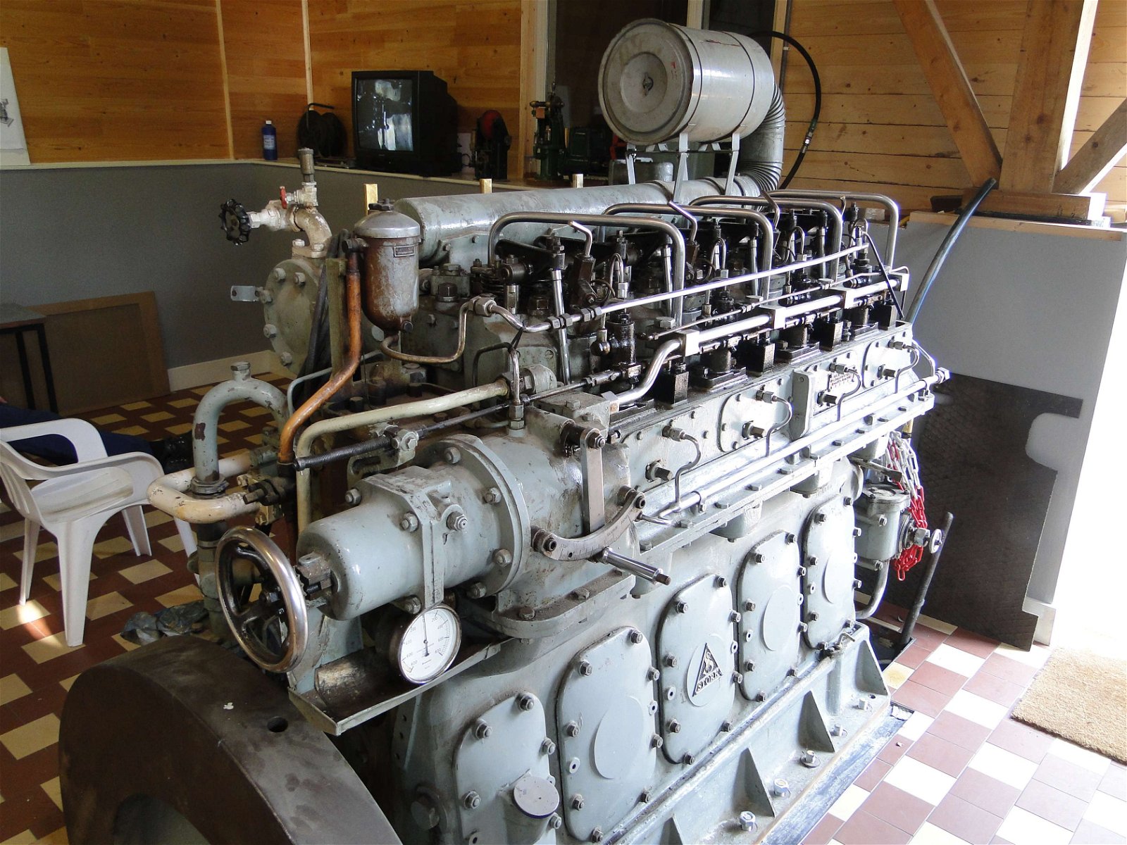 Museum De Tuut, Stoomgemaal en Motorenmuseum