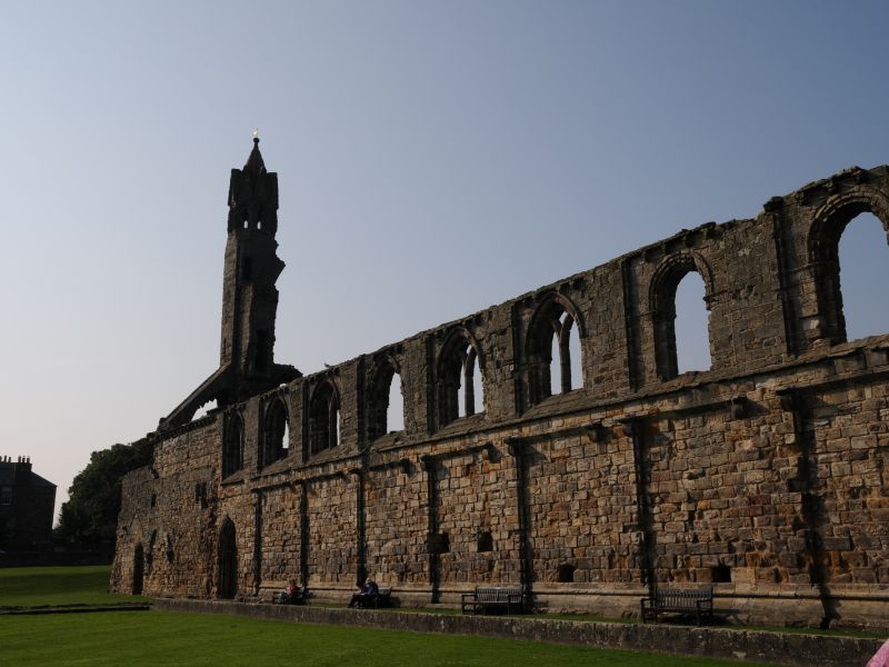 St Andrews Cathedral And St Rule's Tower