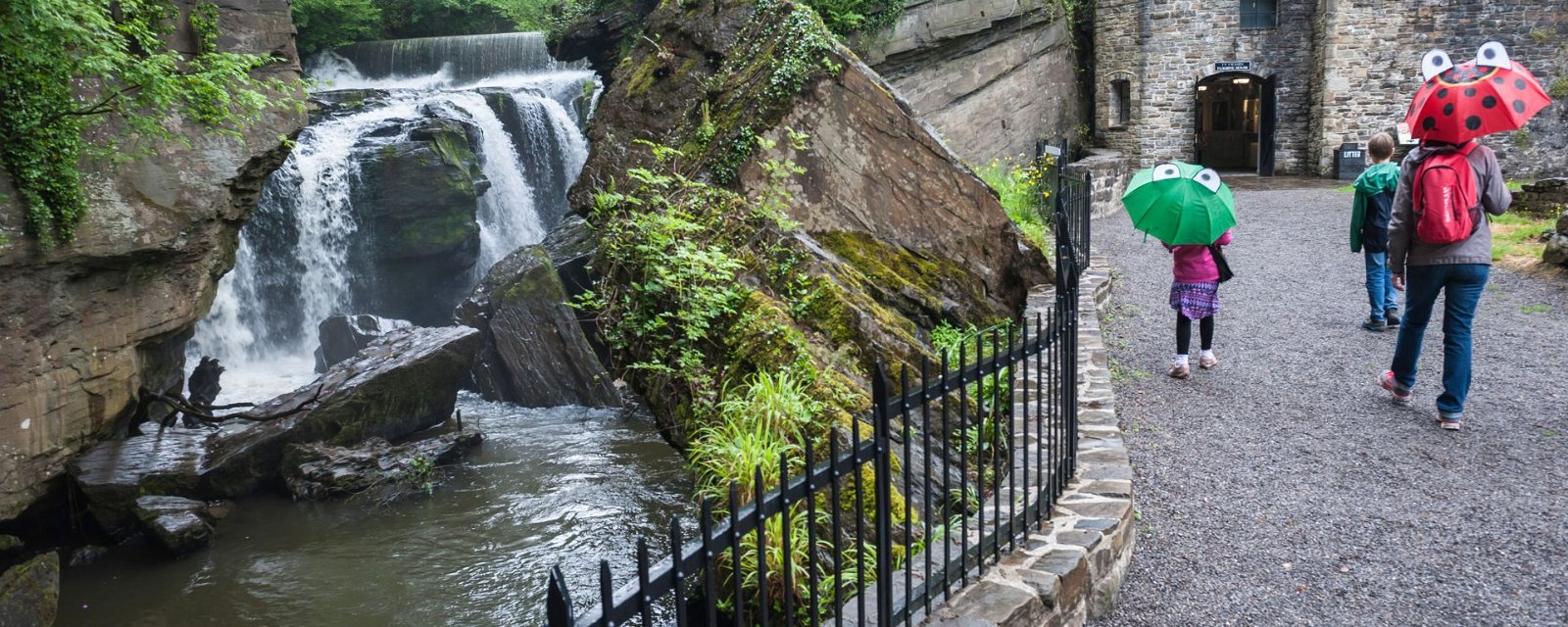 Aberdulais Tin Works and Waterfall