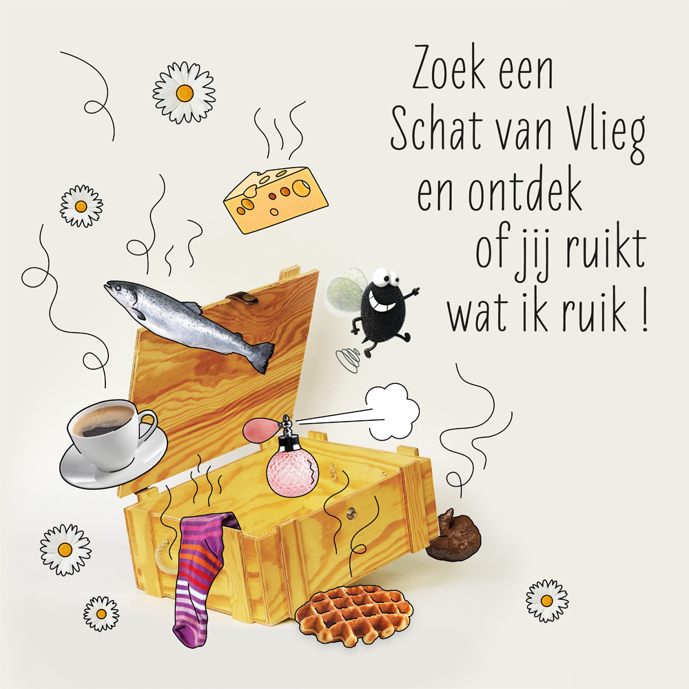Uit met Vlieg: "ruik jij wat ik ruik" - Tentoonstelling in