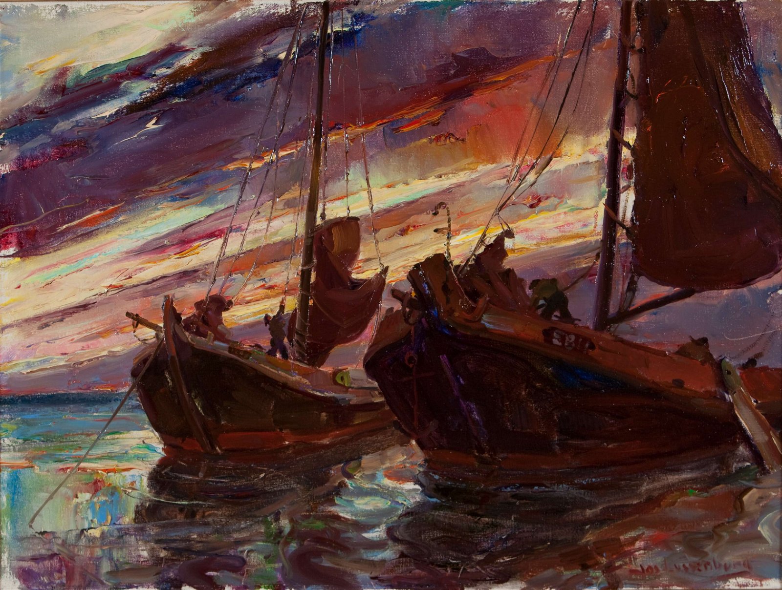 Jos Lussenburg (1889-1975) - markant palet