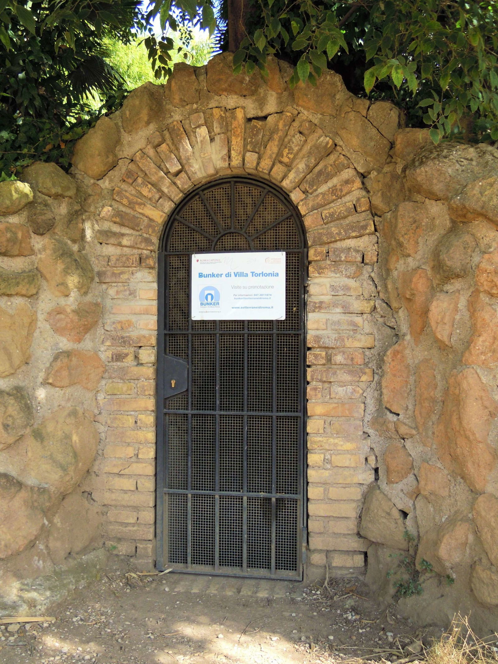 Bunker di Mussolini a Villa Torlonia