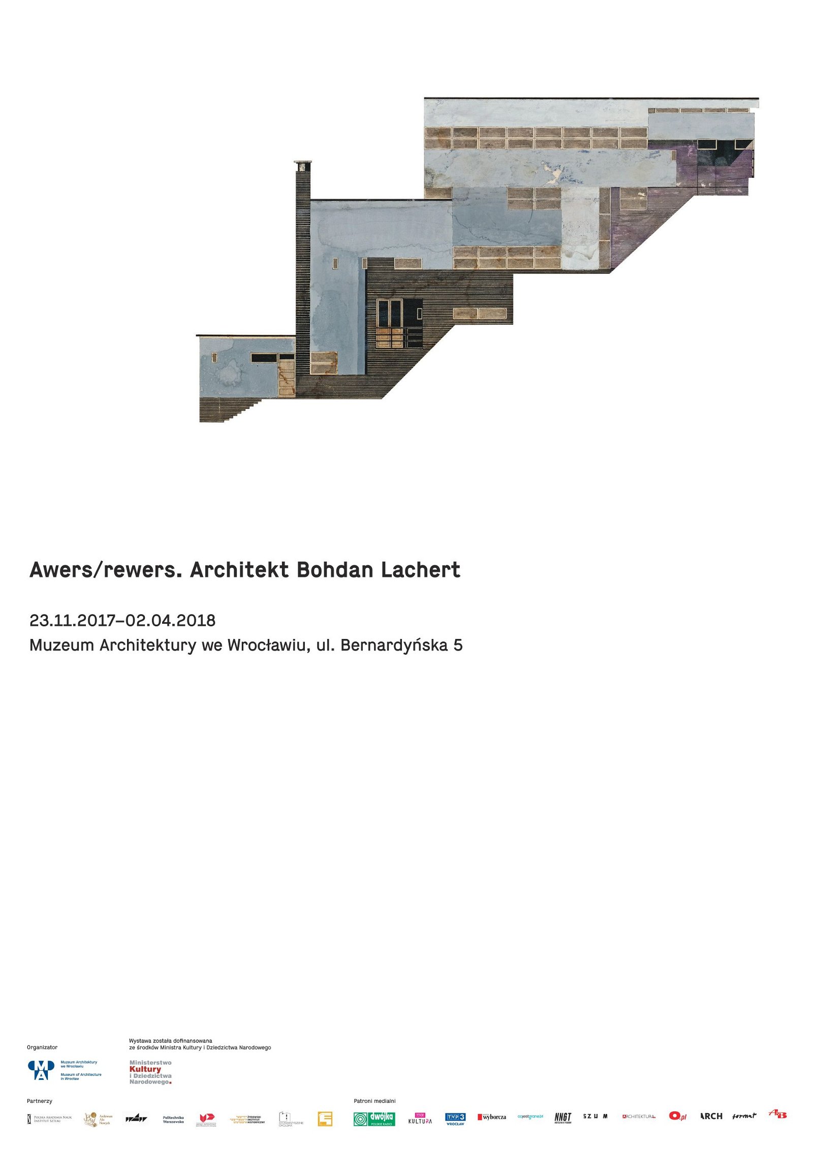 Obverse/reverse. Architect Bohdan Lachert