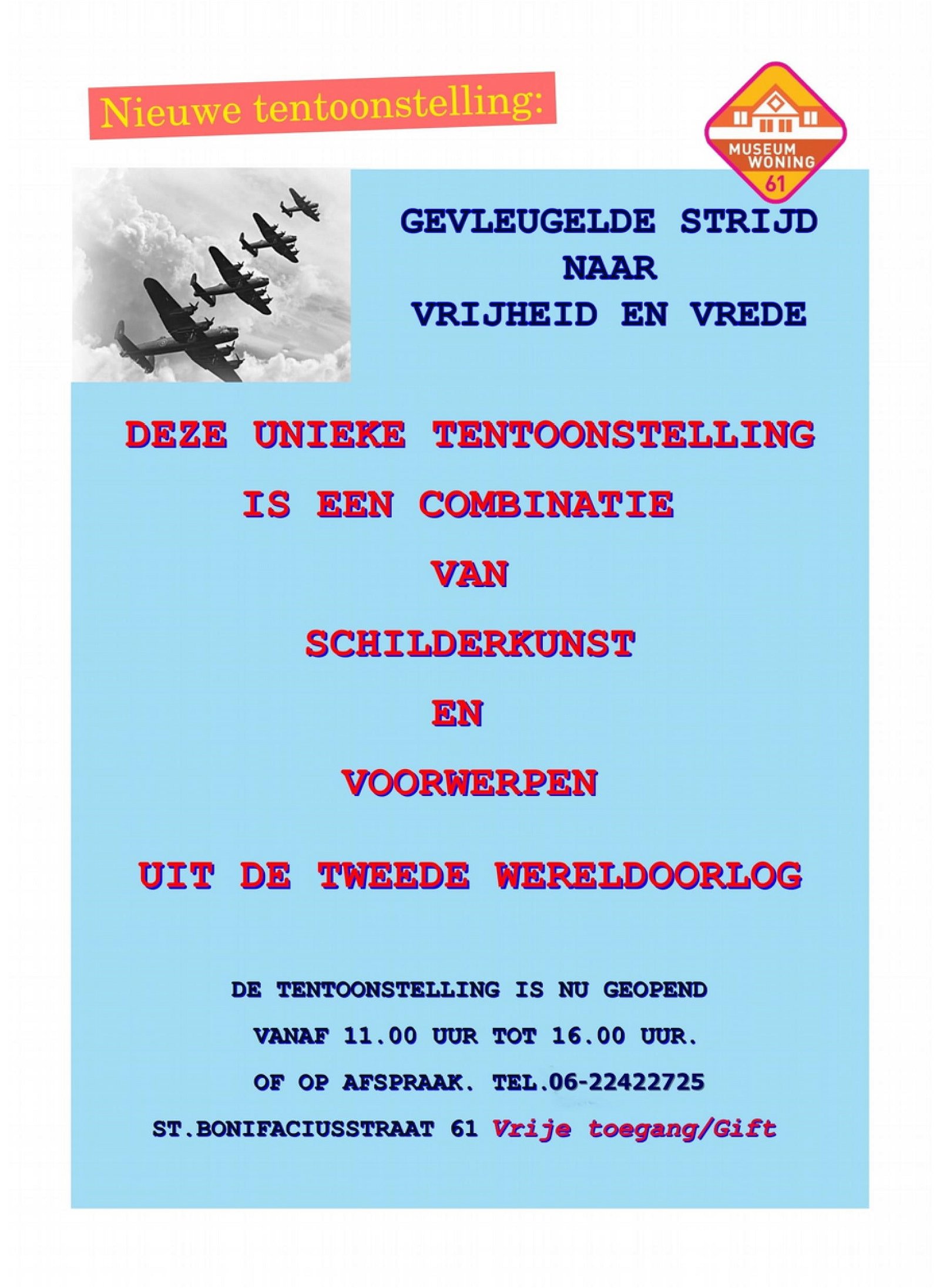 Gevleugelde strijd naar Vrijheid en Vrede