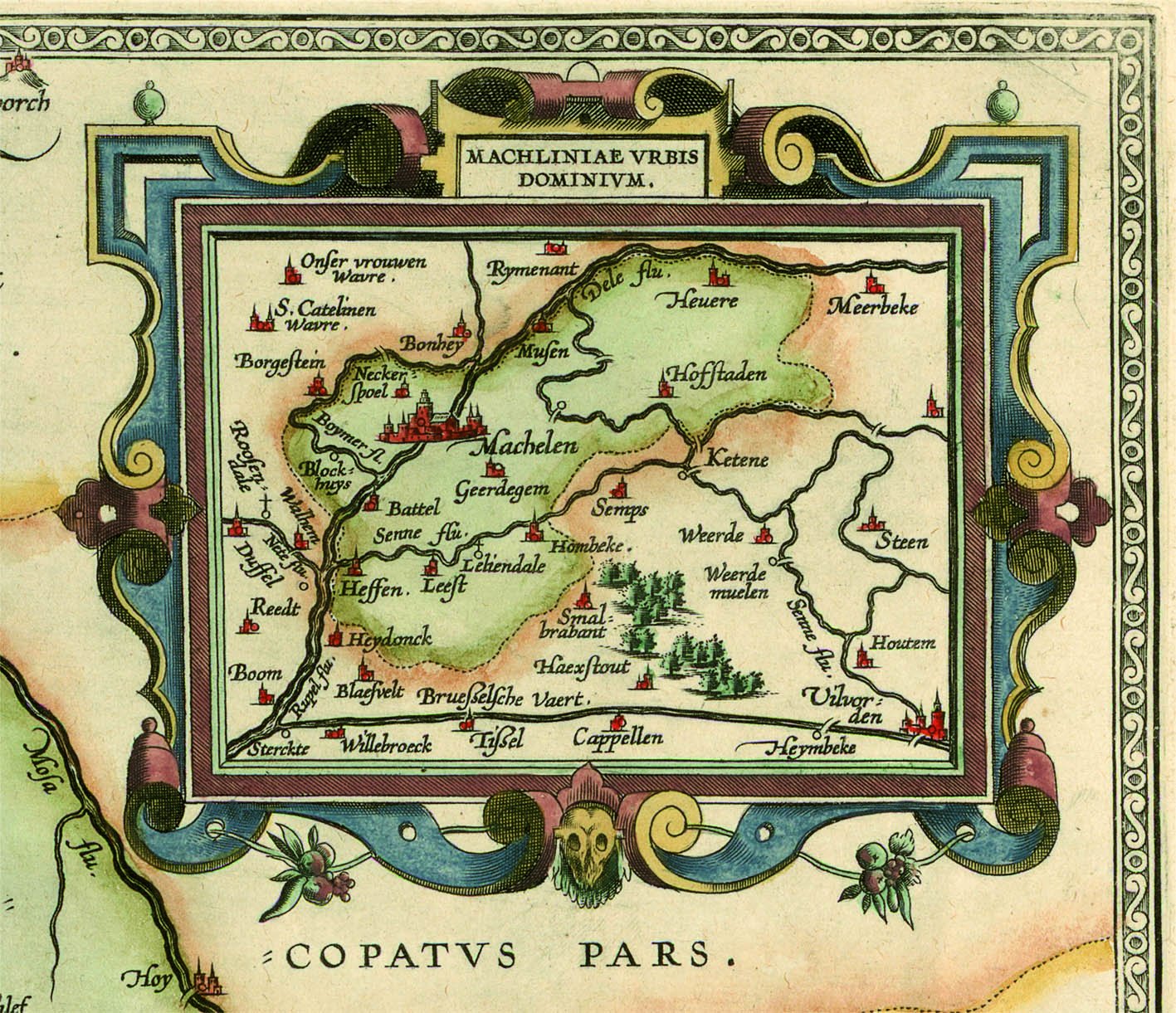 Hertogdom Brabant in kaart en prent