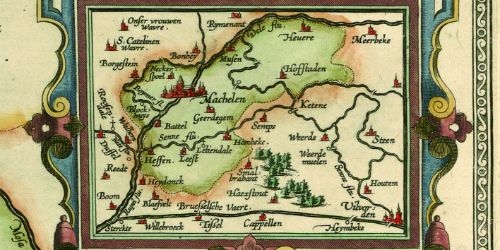 Hertogdom Brabant in kaart en prent