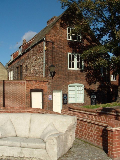 Great Yarmouth Row of Houses and Greyfriars' Cloisters