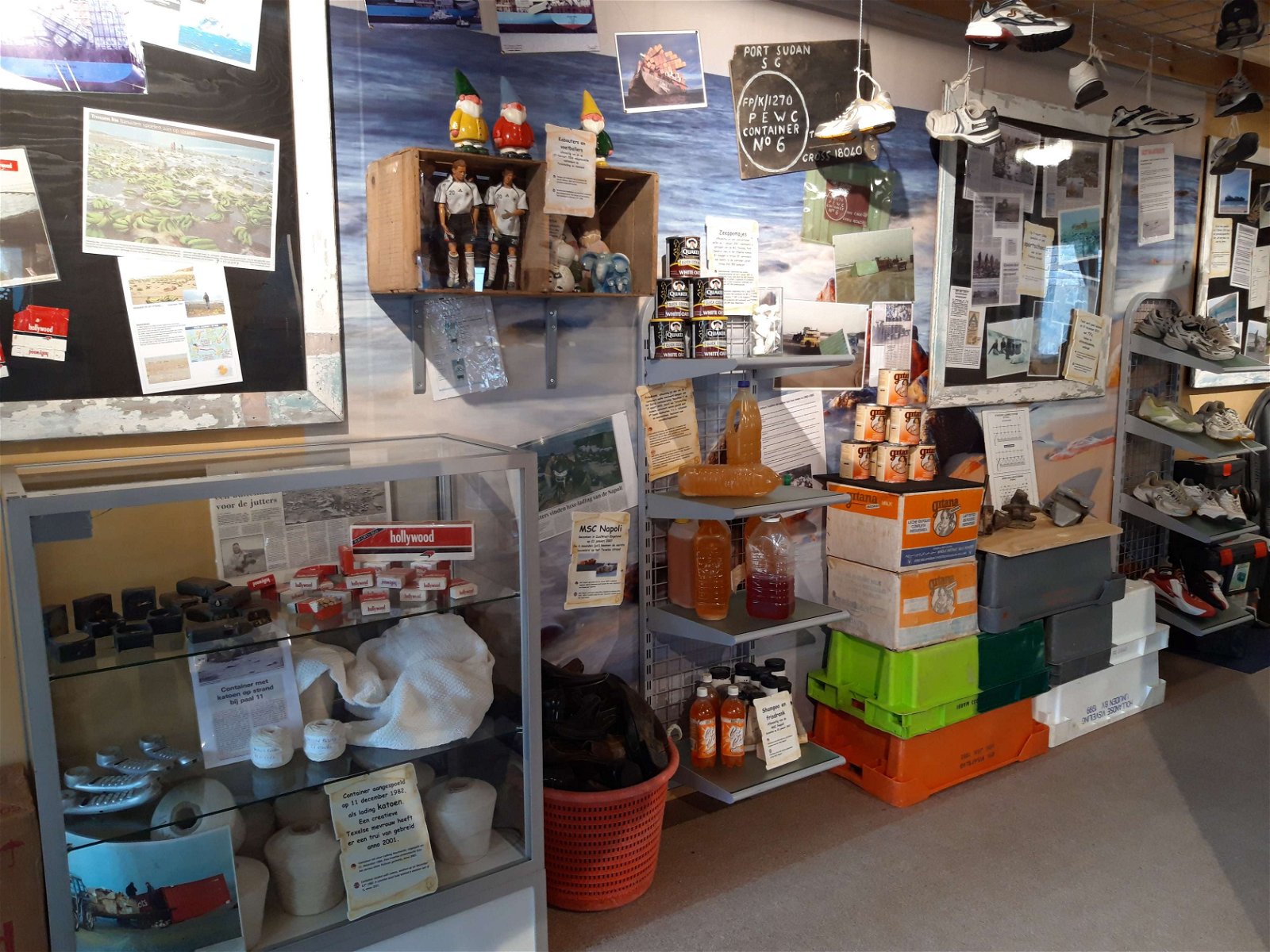 Expositie de containervaart