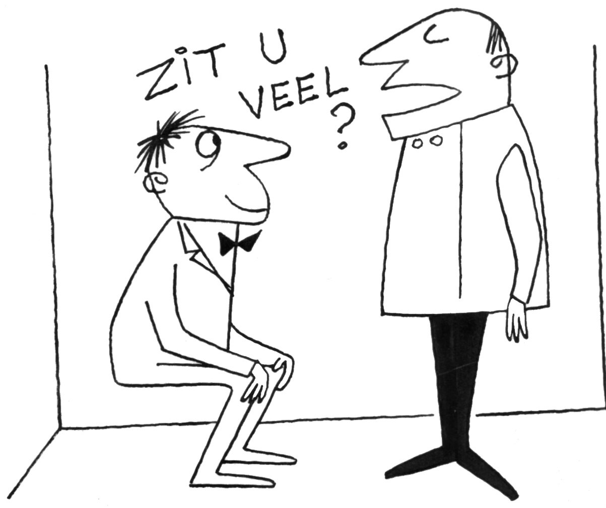 DE ZOEKTOCHT VAN EEN CARTOONIST - 100 jaar Ton Smits