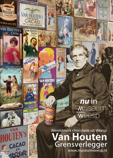 Grensverlegger Van Houten - Wereldmerk chocolade uit Weesp