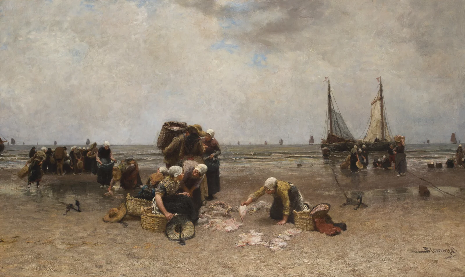 De Schilders van Panorama van Scheveningen