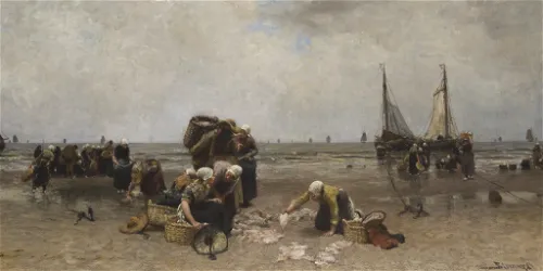 De Schilders van Panorama van Scheveningen