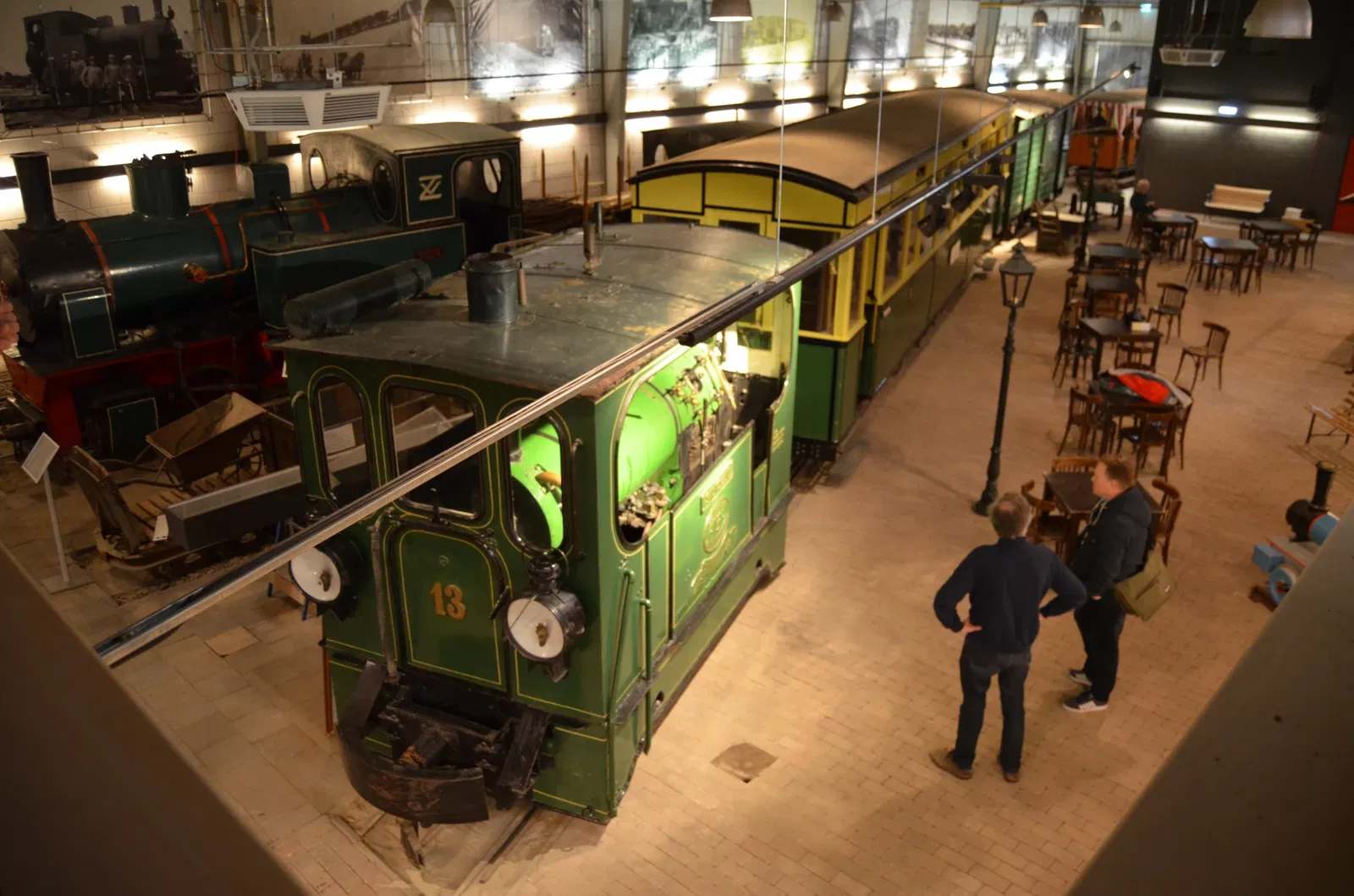 Stoomtrein Katwijk Leiden