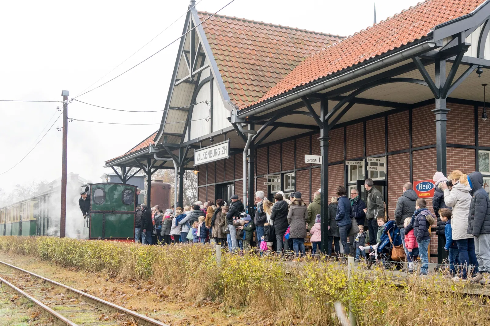 Stoomtrein Katwijk Leiden