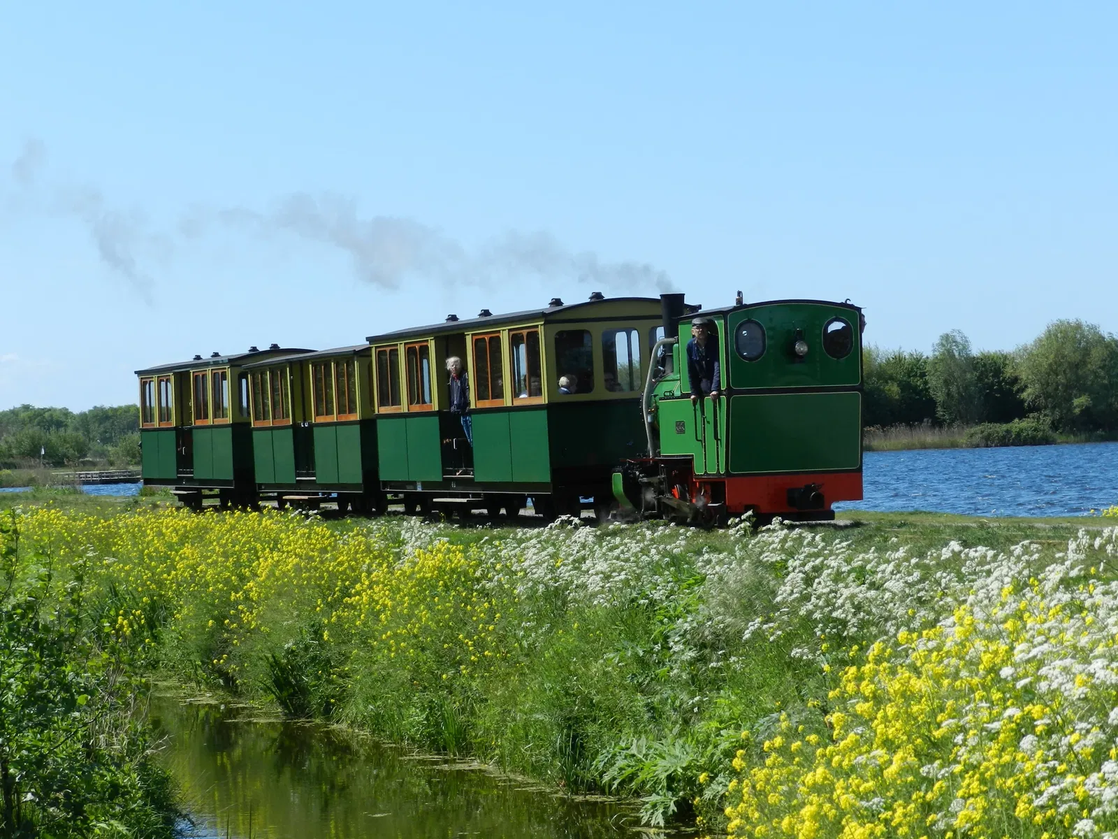 Stoomtrein Katwijk Leiden