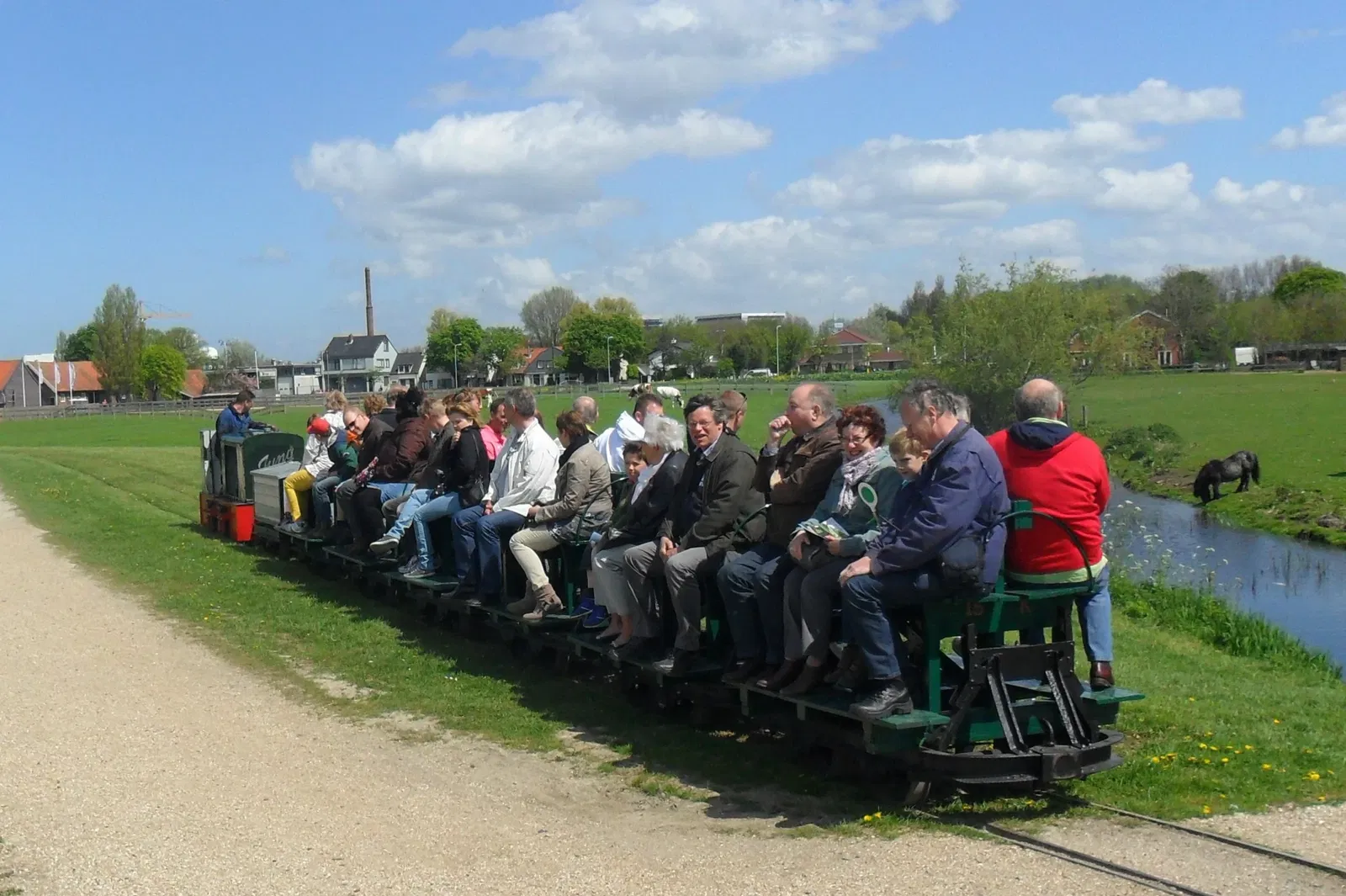Stoomtrein Katwijk Leiden