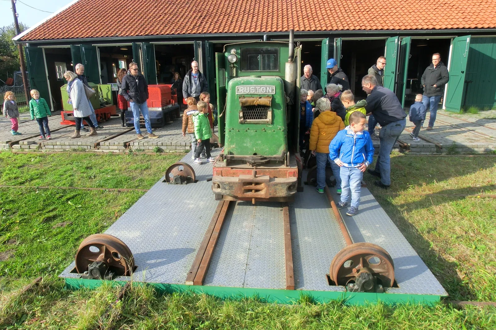 Stoomtrein Katwijk Leiden