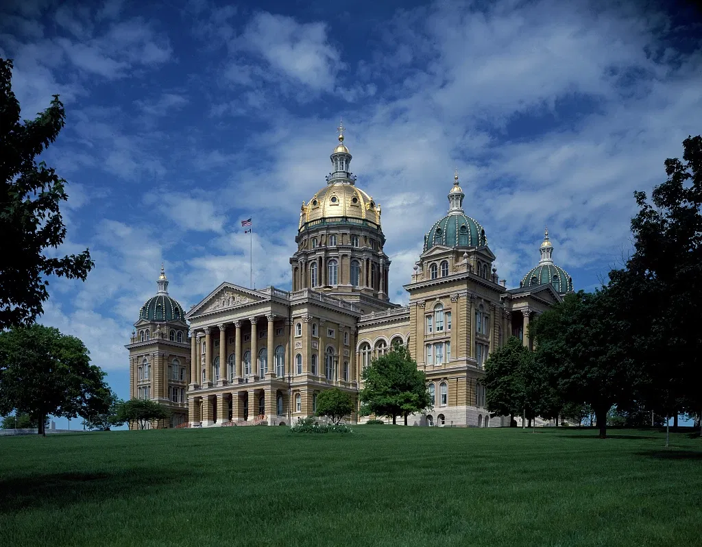 Capitolio del Estado de Iowa