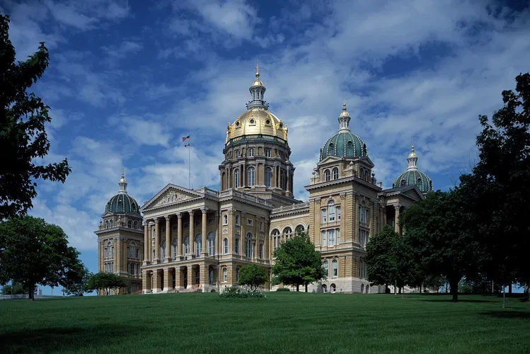 Capitolio del Estado de Iowa