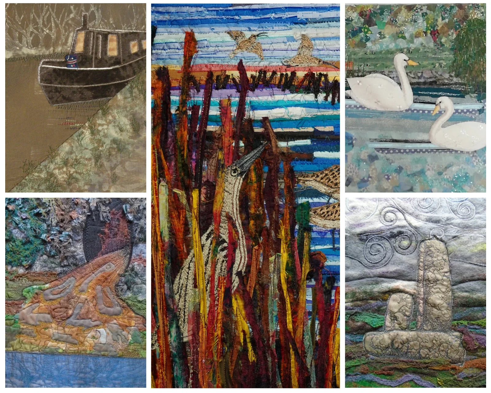 ‘Art Textiles’ by the Machine Embroidery Group