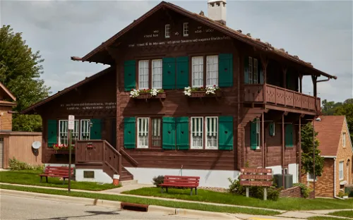 Chalet of the Golden Fleece Museum - Village of New Glarus