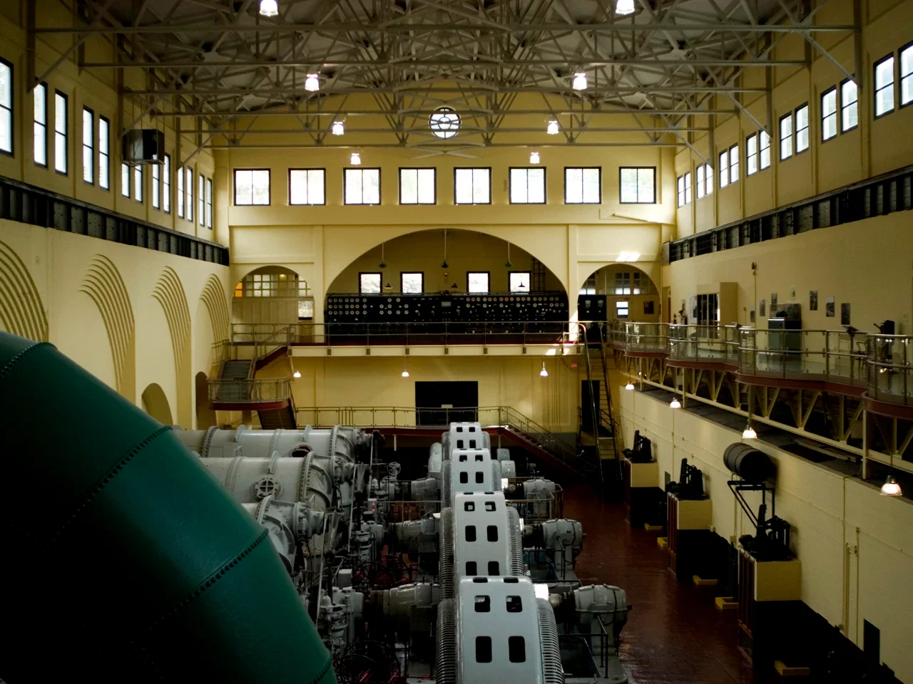 Powerhouse At Stave Falls Visitor Centre