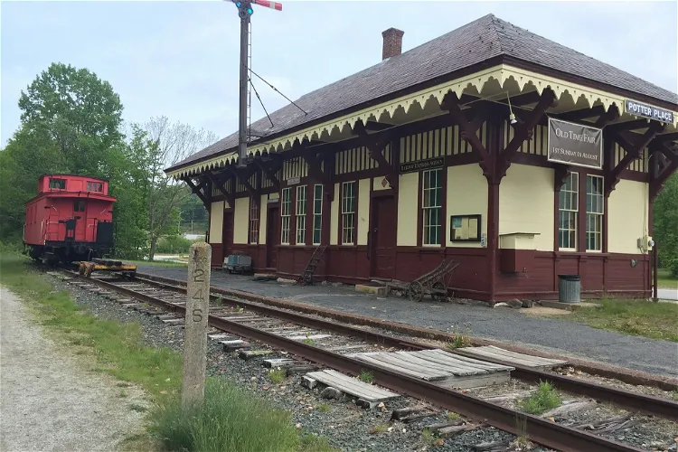 Potter Place Railroad Station
