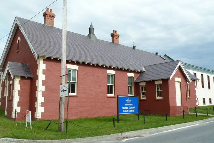 Poste du câble de Heart's Content