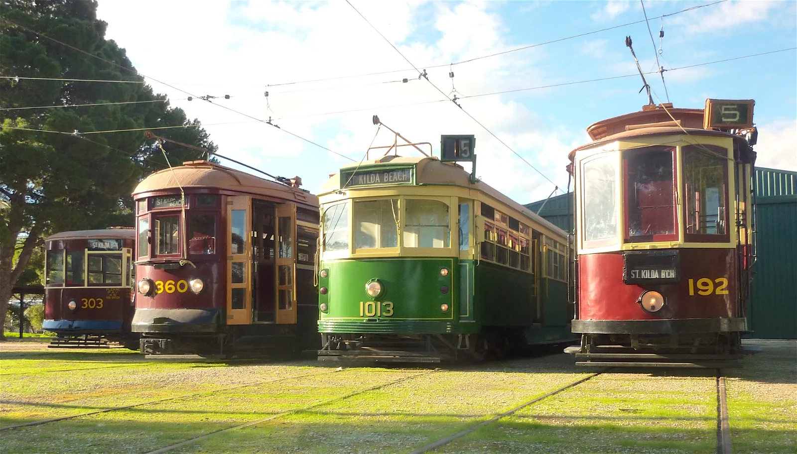 Tramway Museum at St. Kilda.