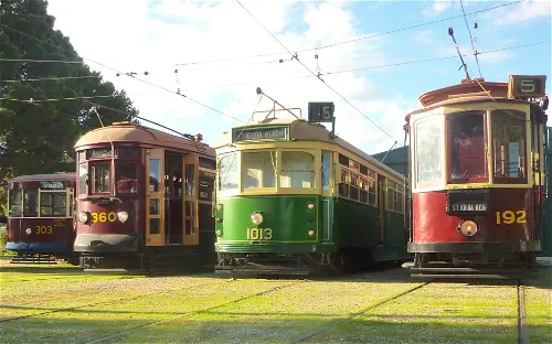 Tramway Museum at St. Kilda.