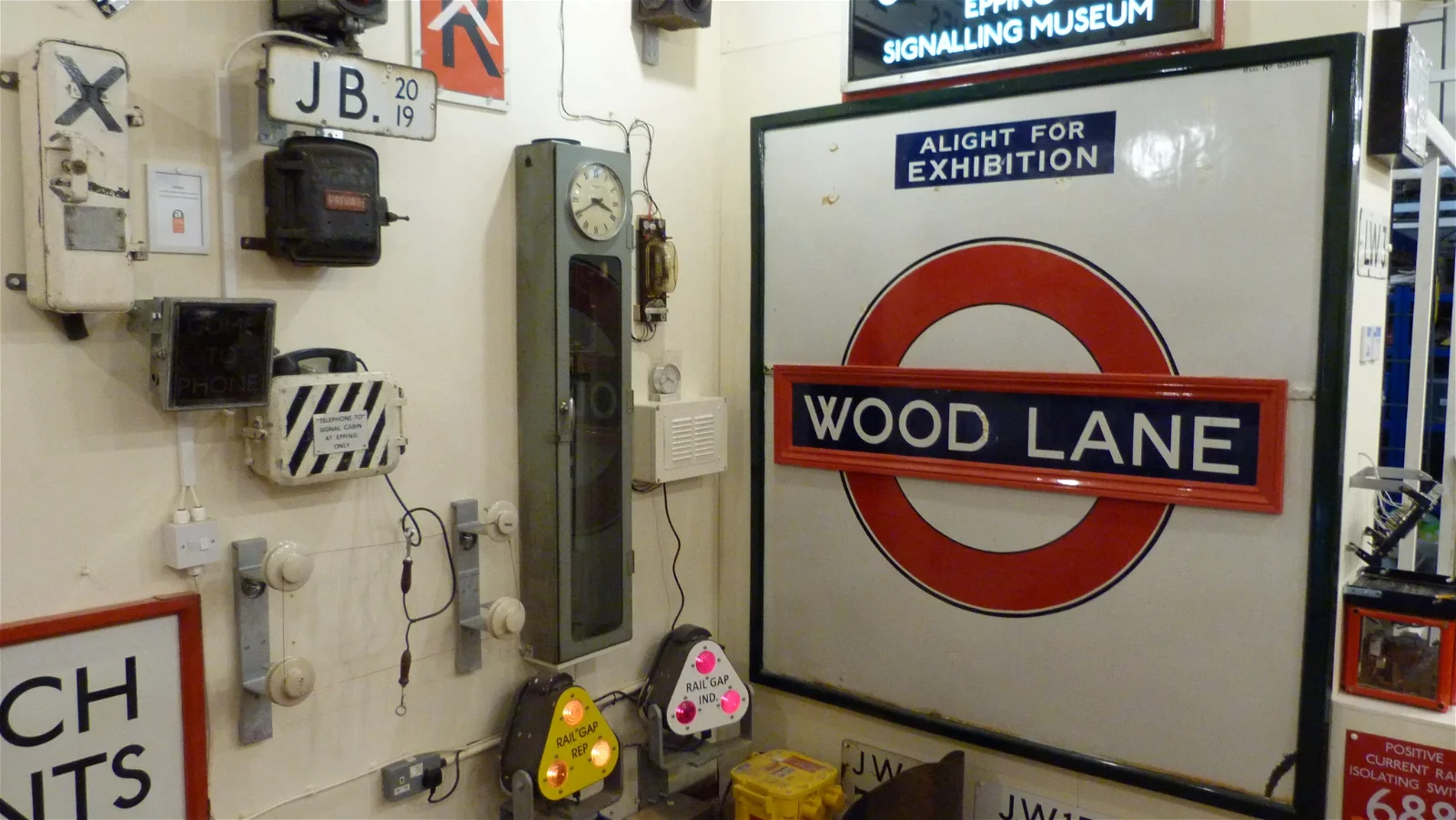 London Underground Signage and Actefacts