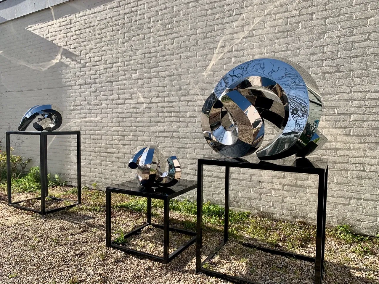 Christian Hack, Heptagonal Sculptures
