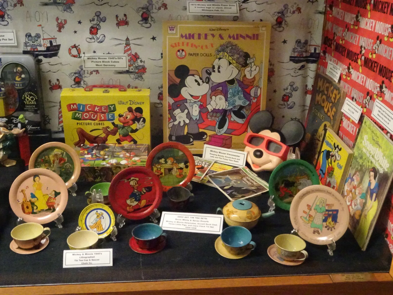 Mickey Mouse and Disney Display