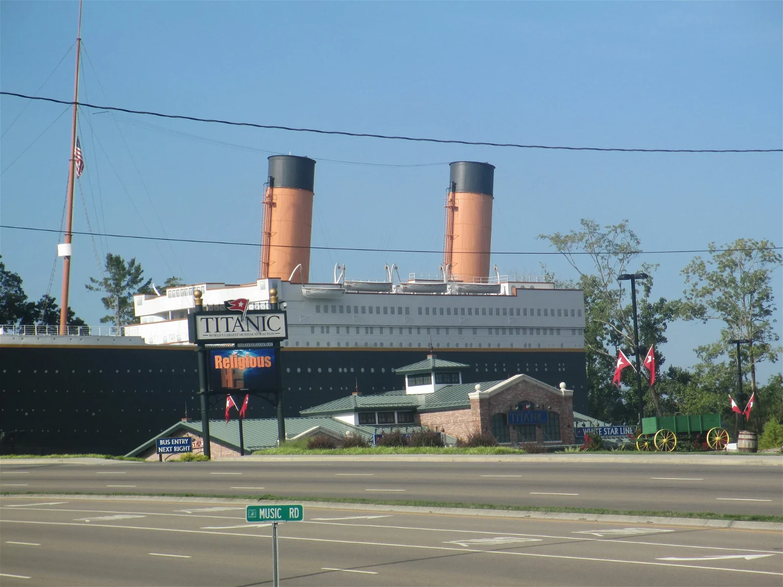 Titanic museum attraction pigeon forge informaci n para visitantes