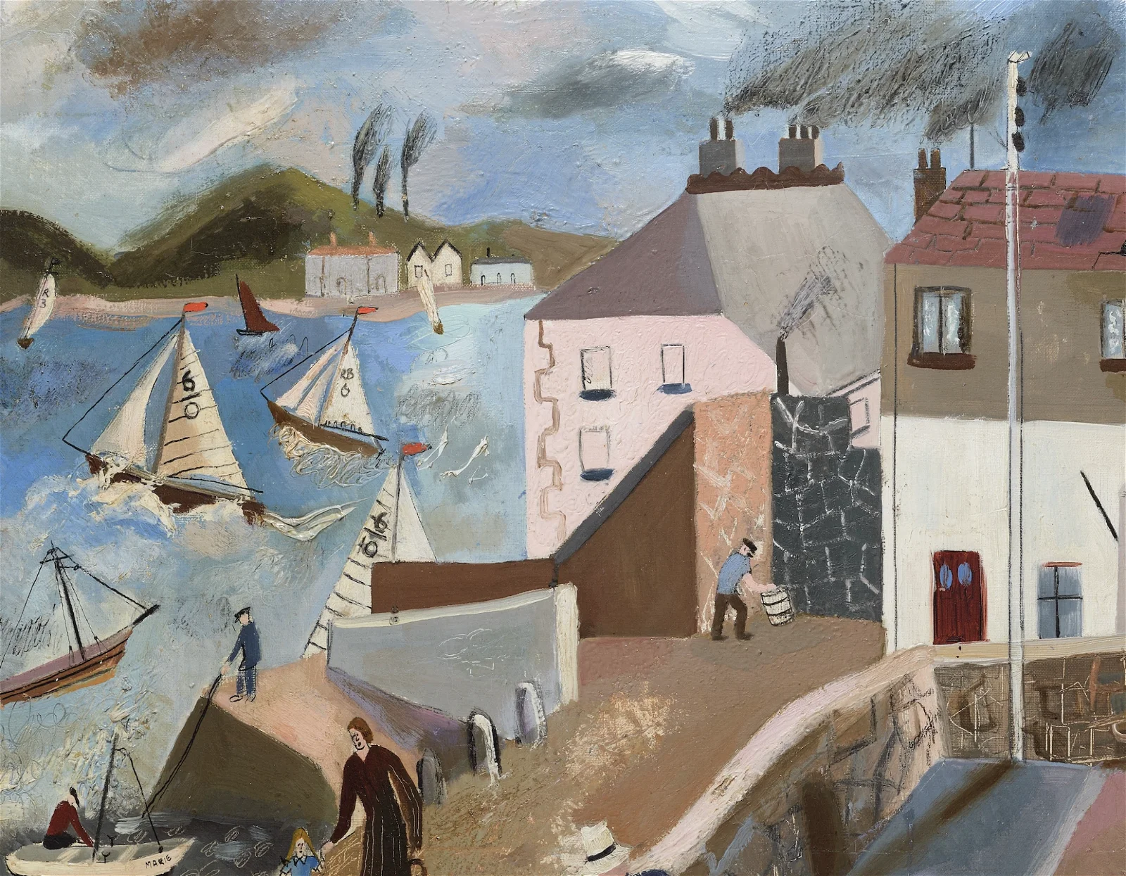 Suzanne Cooper: Schilderijen en Houtgravures, 1935–39