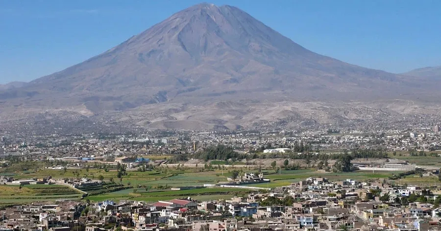 Volcan Misti, Peru, 1996