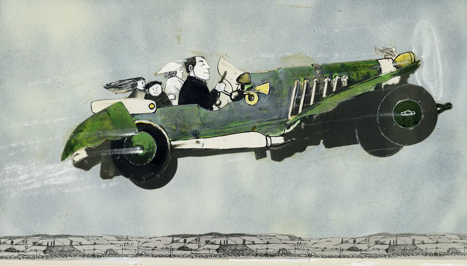 John Burningham's Bedtime Stories Exhibition at The Harley Foundation