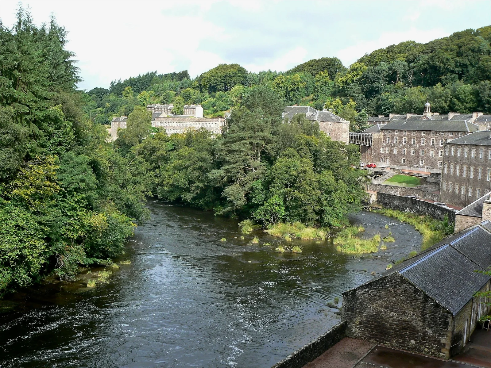New Lanark digital display