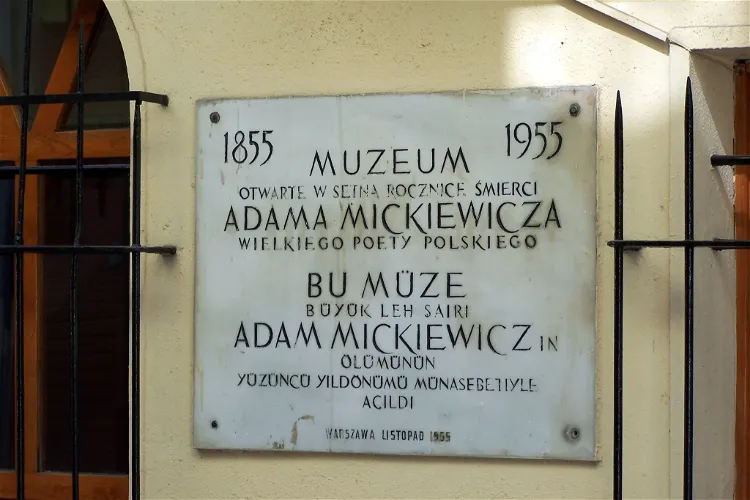 Adam Mickiewicz Museum, Istanbul