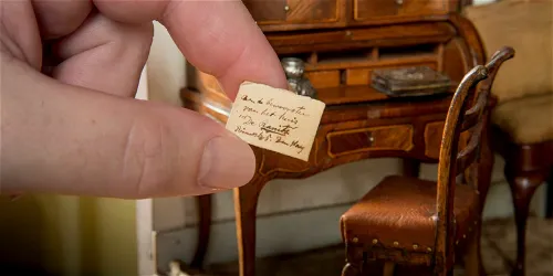 Small, smaller, big. The dollhouses of lady Lita de Ranitz